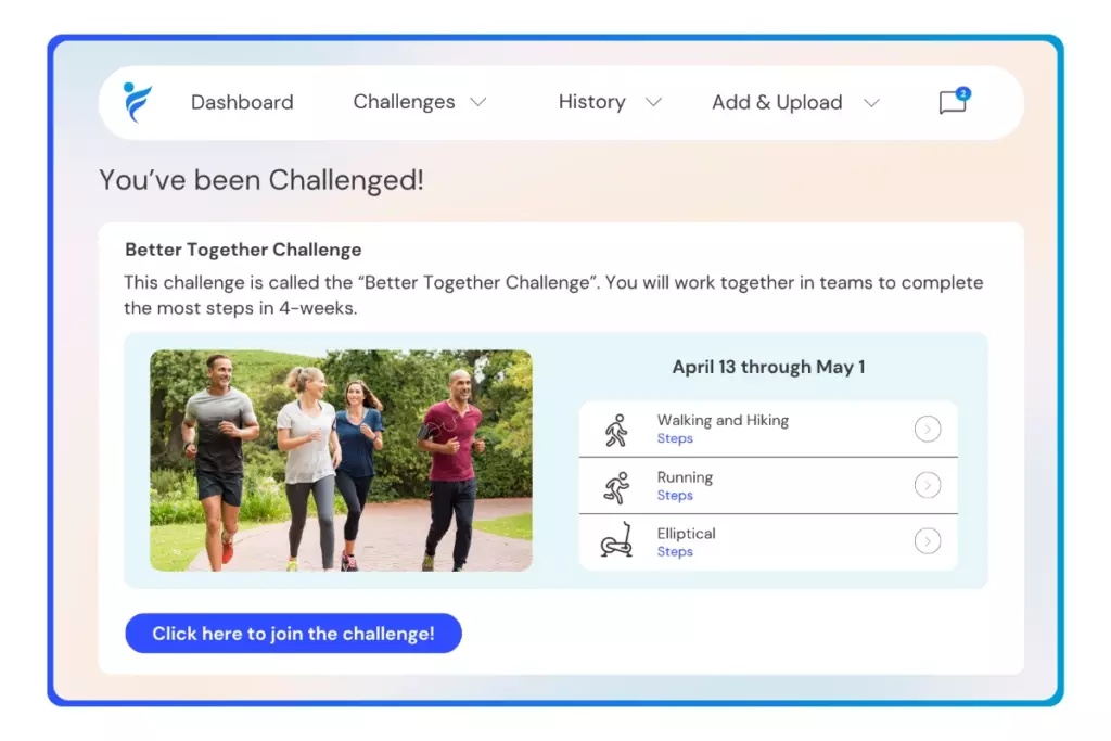 IncentFit On-Demand Challenges - Join the Better Together Challenge
