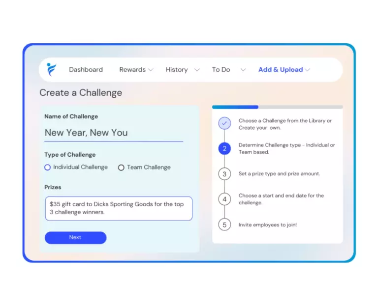 Choosing a company wellness challenge