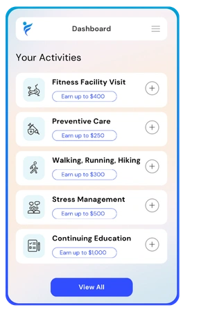 IncentFit mobile app