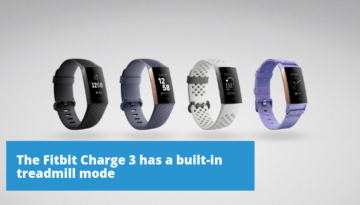 Fitbit charge best sale 3 running