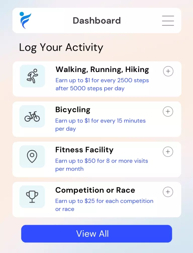 Fitness Incentives on IncentFit