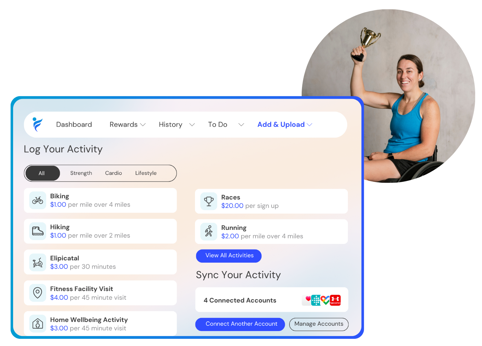 IncentFit Engage Fitness Activities and Inclusion