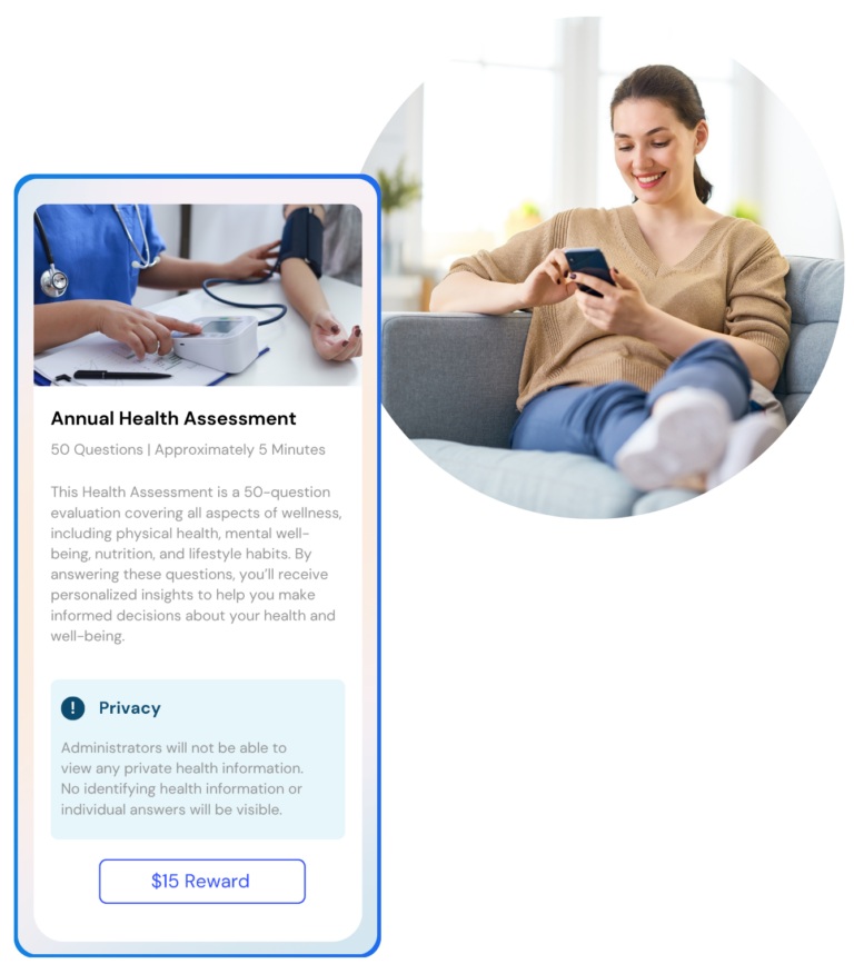 IncentFit Essentials Health Assessments Dashboard