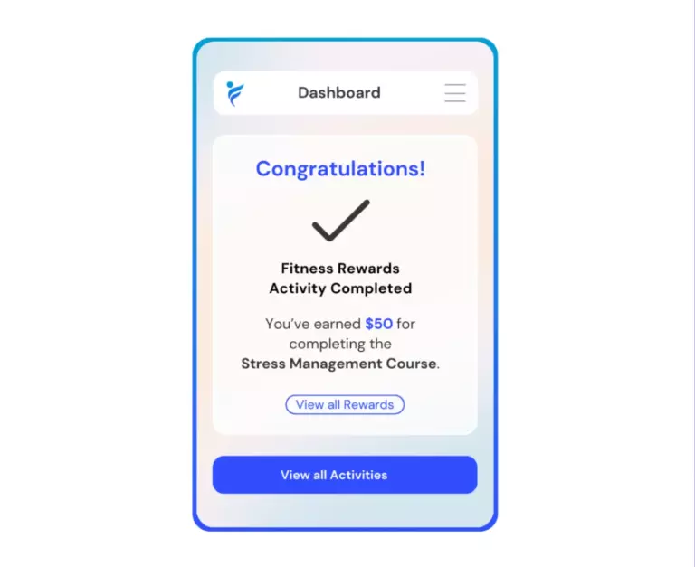 verification of completed fitness activity on IncentFit