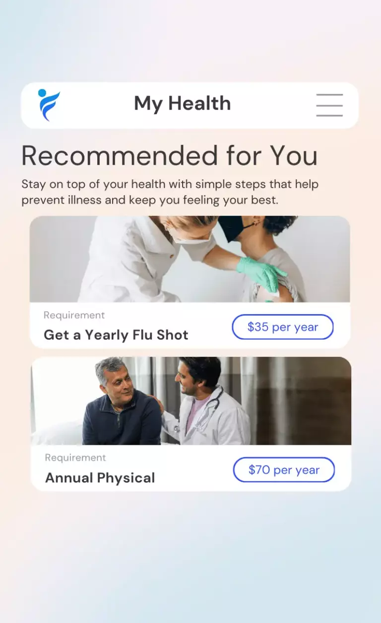 Personal Recommendations on Fitness App