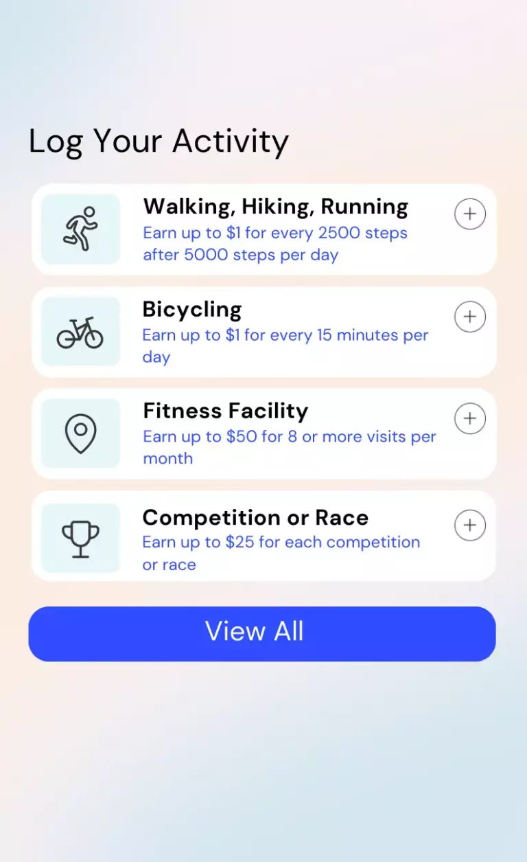 Log a Fitness Activity