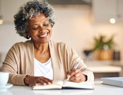 reading and journaling
