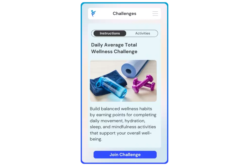 Join the Daily Average Wellness Challenge