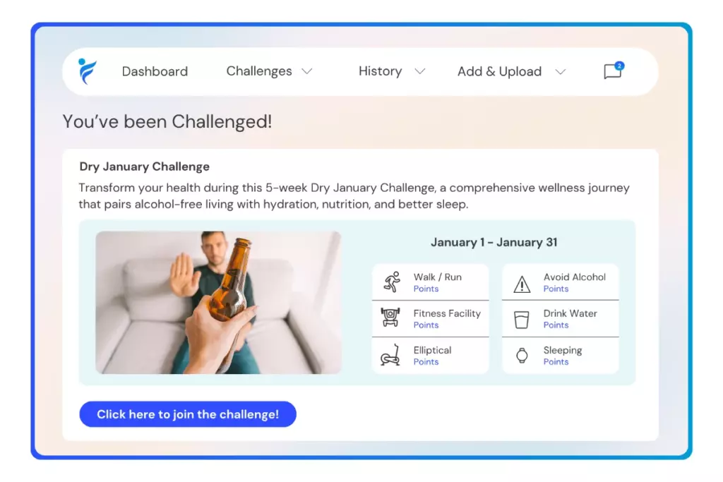 join the Dry January challenge