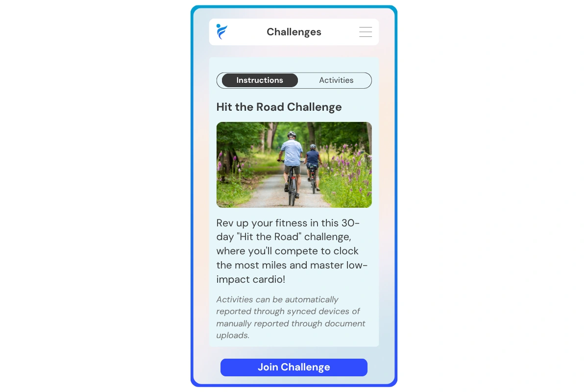 join the Hit the Road challenge