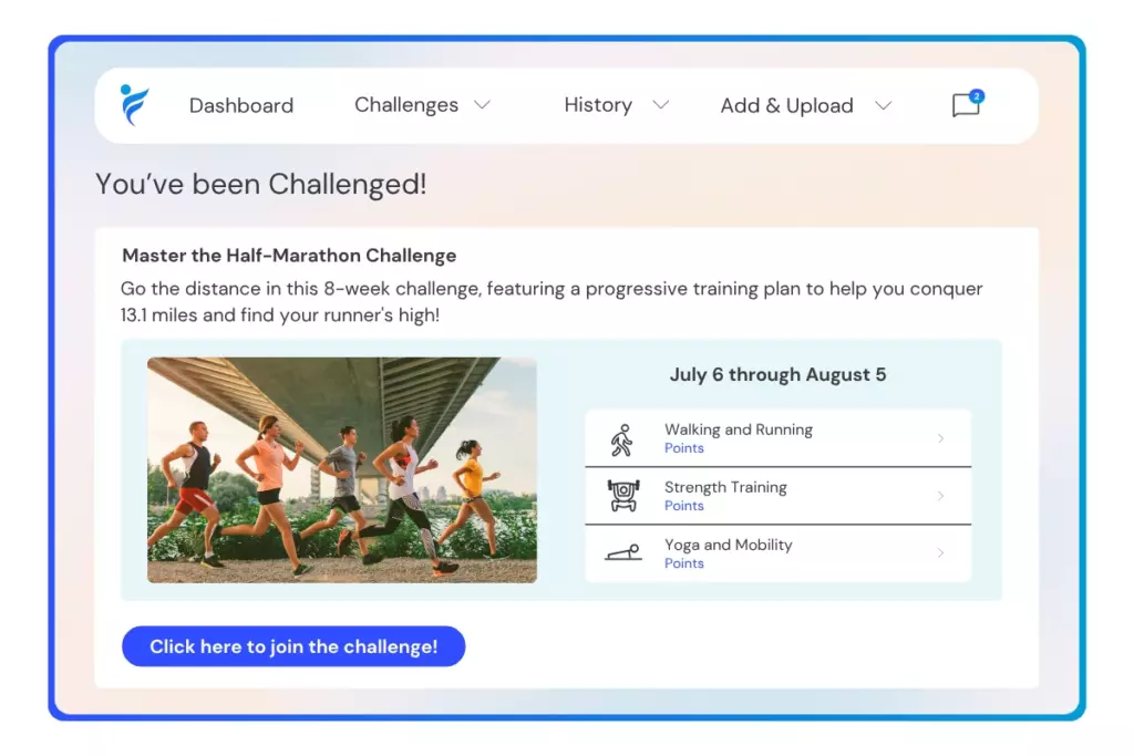 join the Master the Half Marathon challenge