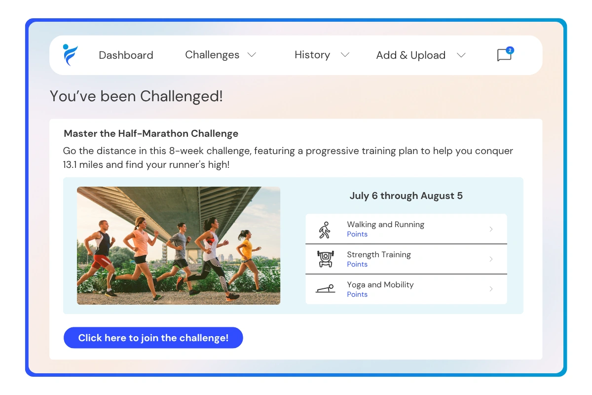 join the Master the Half Marathon challenge