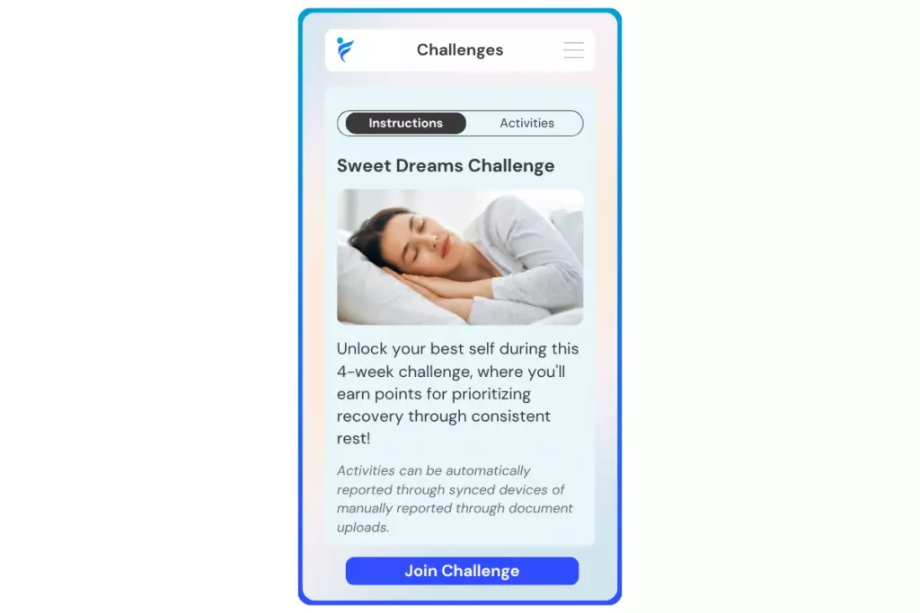 join the Sweet Dreams challenge