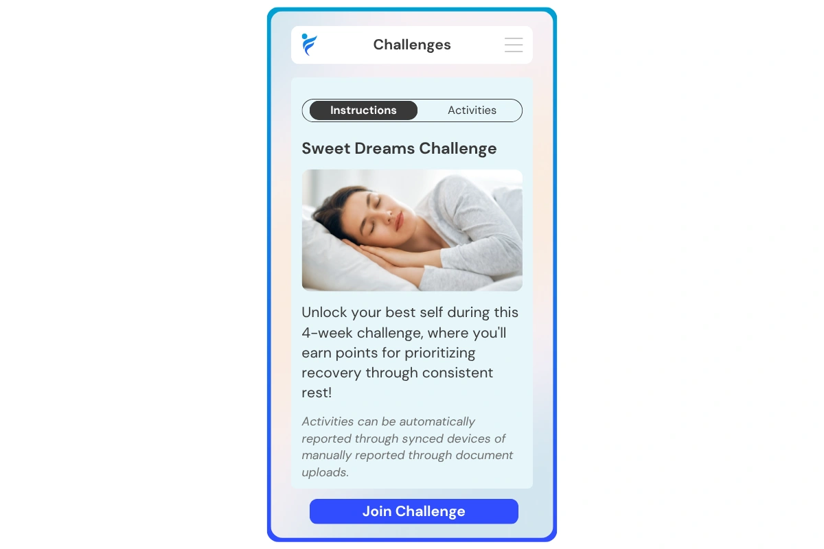 join the Sweet Dreams challenge