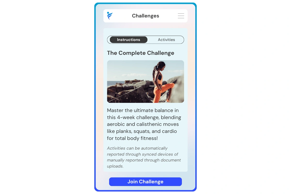 join the The Complete Workout challenge
