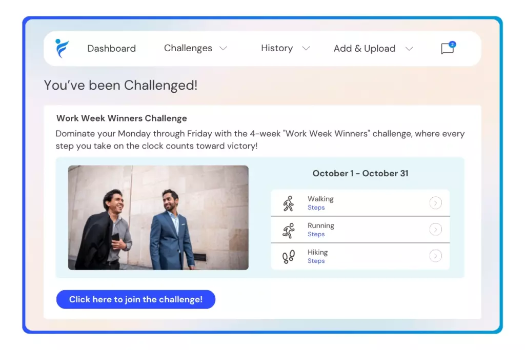 join the workweek winners challenge
