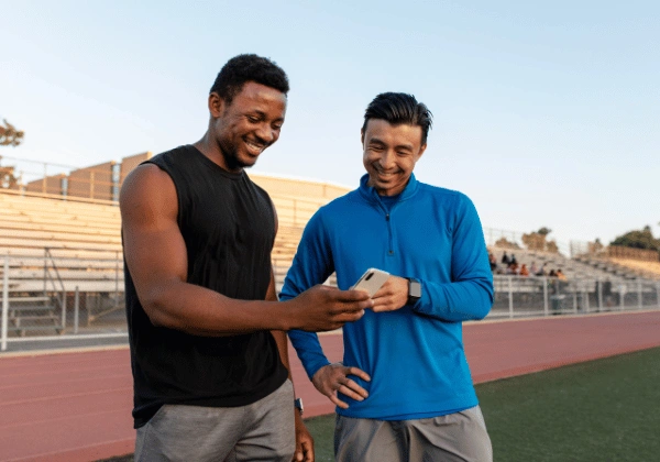 millennial employees participating in a workplace wellness program