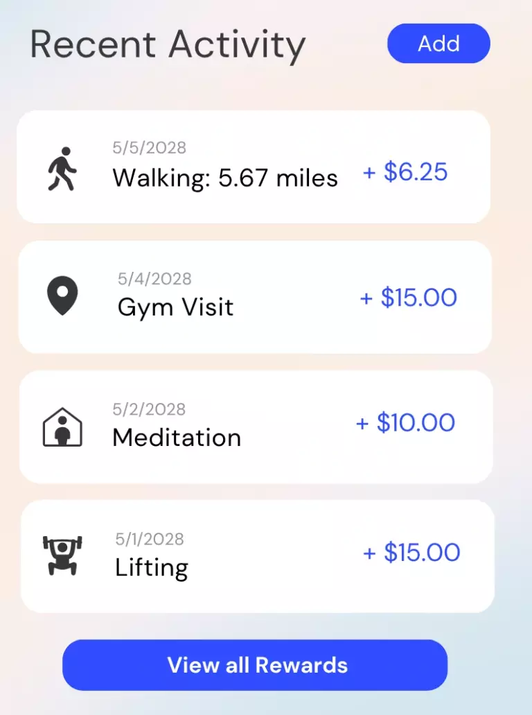 IncentFit Rewards for fitness