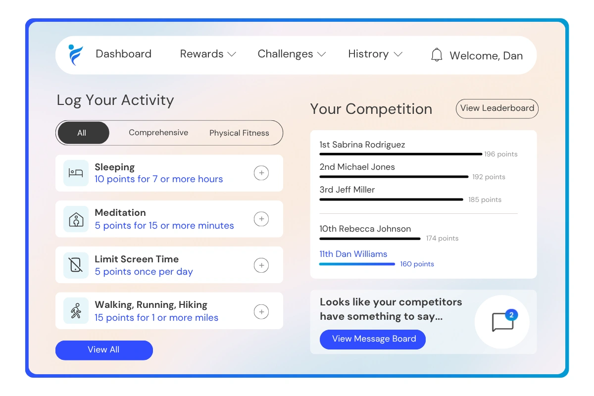 participate in the Sleep Smarter challenge