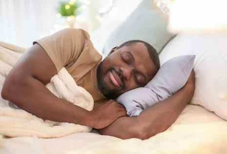 man sleeping