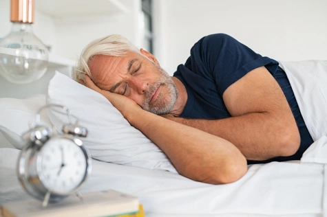 man sleeping